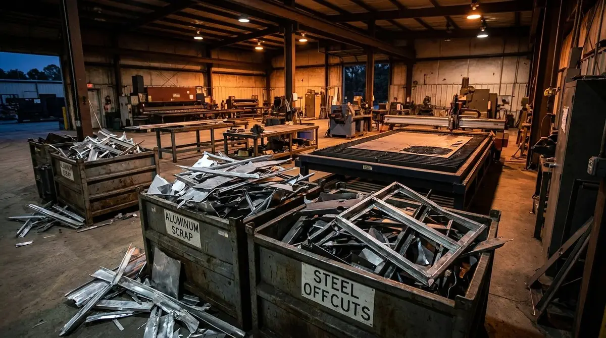 The Material Yield Crisis: Why Manufacturers Leave 30% of Their Profits in the Scrap Bin